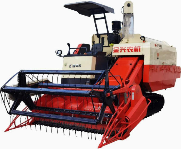  4LZ-6.0Z All-in Feed Self-Propelled Crawler Combine Harvester