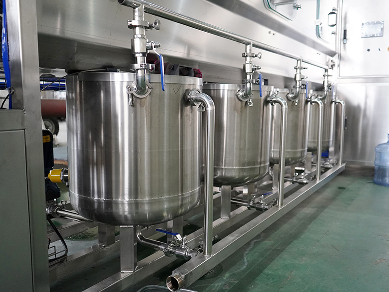 CGF-100 Fully Automatic 5 Gallon Water Bottles Washing Sealing Filling Machine
