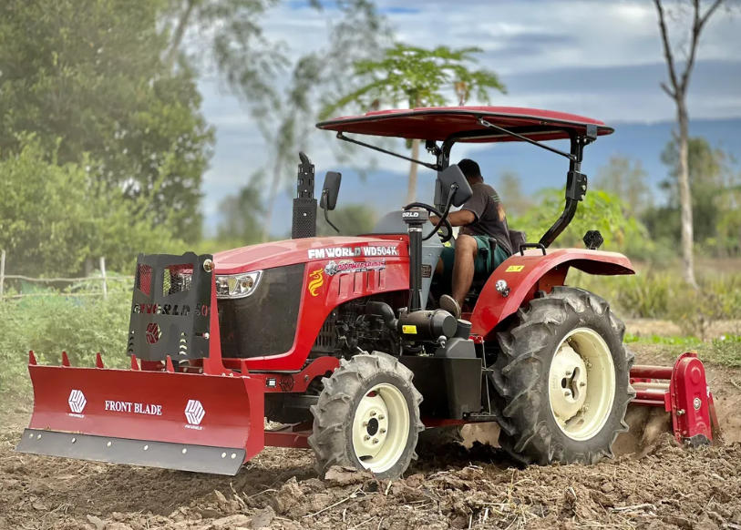 WD454K --- Mini 4WD Farm Tractor Agricultural Wheeled Tractor