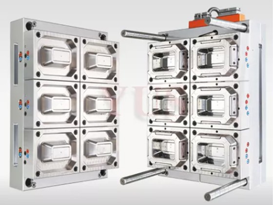 Rectangular Container Mold --- (6 cavity)