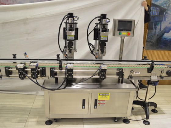 Dual-Head Servo Capping Machine