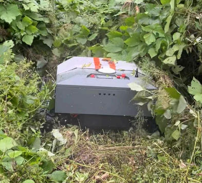Hybrid lawn mower robot JRB-800EV