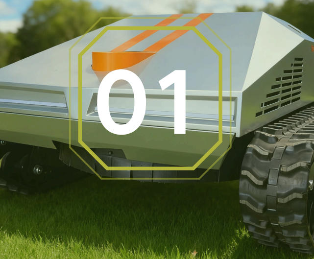 Hybrid lawn mower robot JRB-800HEV