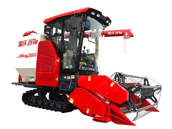 Tracked grain combine harvester rice harvester RG3075 4LZ-7G4A