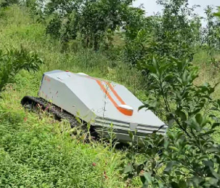Hybrid lawn mower robot JRB-800EV