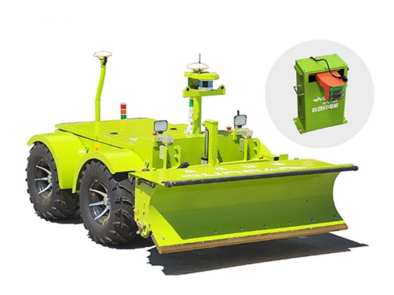 Heavy duty TMR electrical pushing robot