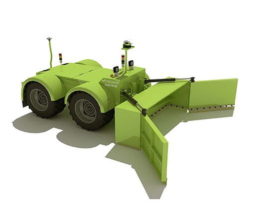 Heavy duty TMR electrical pushing robot