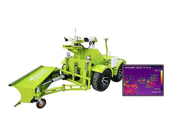 Heavy duty TMR electrical pushing robot