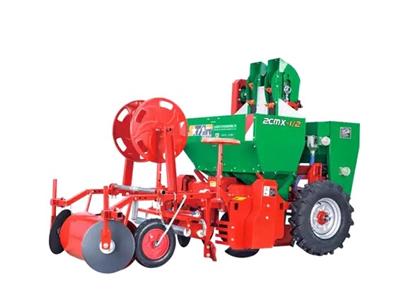 Small Potato single ridge and double row mulching planting machine 2CM-1/2