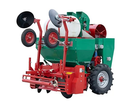 Small Potato single ridge and double row mulching planting machine 2CM-1/2
