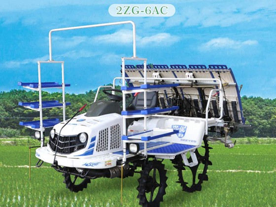 633 High speed rice transplanter 2ZG-6AC(Diesel version)