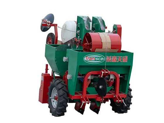 Small Potato single ridge and double row mulching planting machine 2CM-1/2