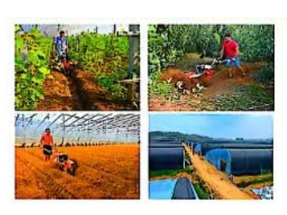 ST306 Four-wheel drive ditching and cultivating machine