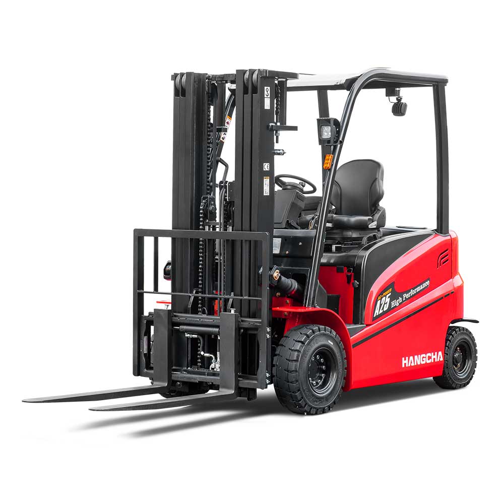 A Series High Performance Electric Forklift Truck with capacities of 2.5 to 3.5T