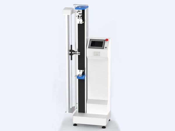 Floor-standing touchscreen single-column tensile testing machine