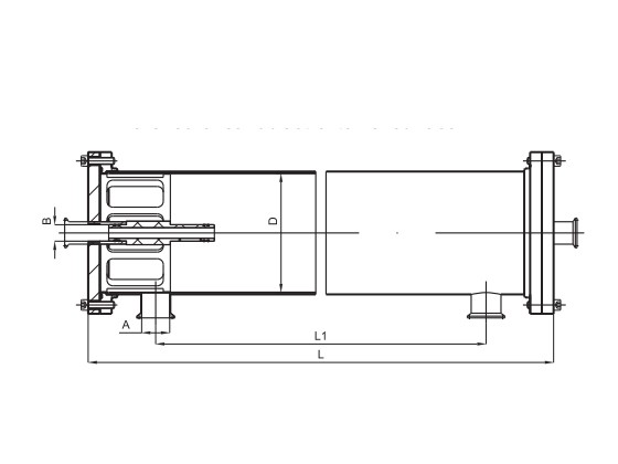 BN9-80200-T---BN9-RO80 Victaulic-port type and Tri-clover port type Stainless Steel RO Membrane Housing