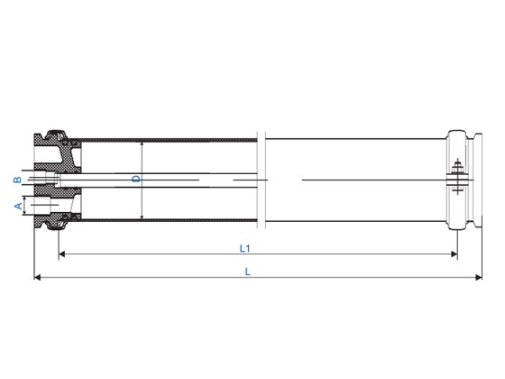 BN1-R040 Stainless Steel RO Membrane Housing---BN1-40120