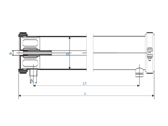 BN7-RO80 Stainless Steel RO Membrane Housing---BN7-80120