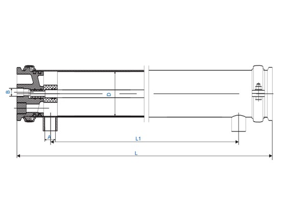 BN2-R040 Stainless Steel RO Membrane Housing---BN2-4040