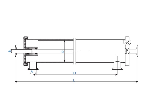 BN3-R040 Stainless Steel RO Membrane Housing---BN3-40120