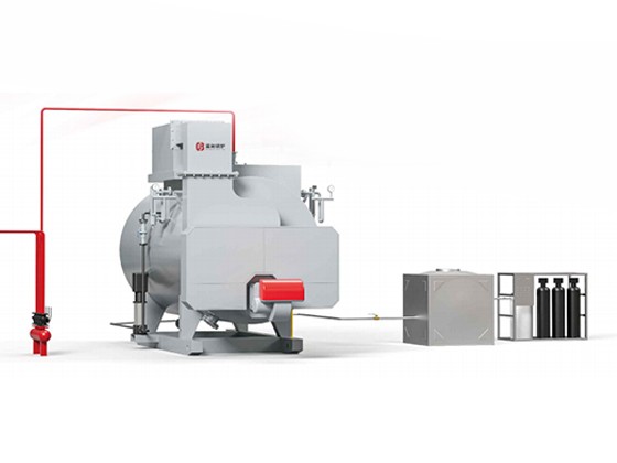 Horizontal Oil/Gas-Fired Steam Boiler---WNS1-1.0-Y.Q