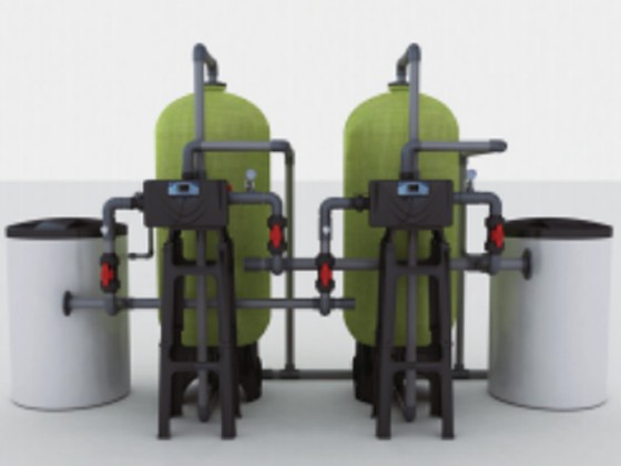 Automatic water softening equipment