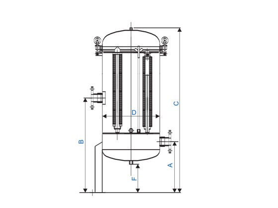 BN4-Cartridge Filter Housing---BN4-W5L4