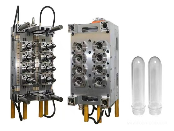 55mm Neck 260g 15L Preform	-- 2-Cavity (Self-Locking Small Gate)