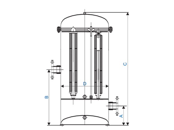 BN6-Cartridge Filter Housing---BN6-W60L3