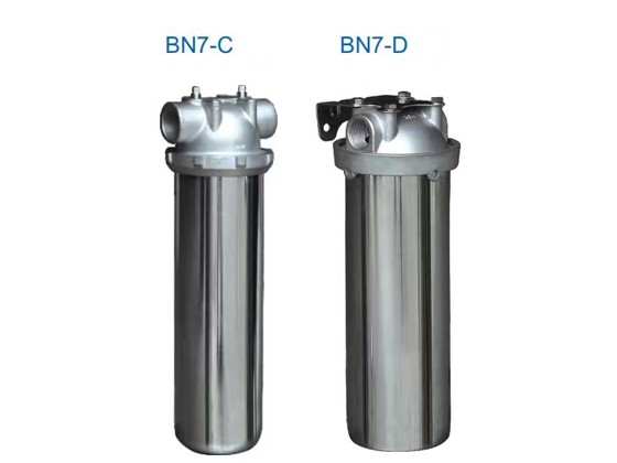 BN7 Type C, Type D-Single Cartridge Filter Housing---BN7-40″