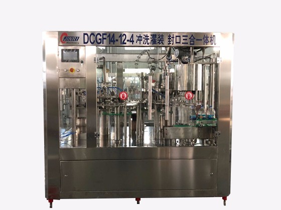 Automatic PET Bottle Beer Filling Machine 1000bph 1.5L---DCGF14-12-4