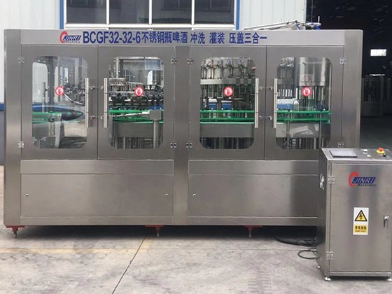 5000-6000BPH 330ml Beer Aluminum Bottle Filling Machine --- BGF32-32-6