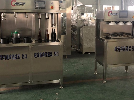Semi-automatic Glass Bottle Beer Filling Machine 