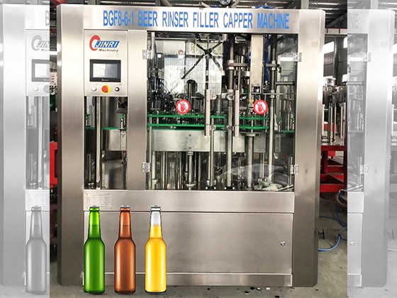Small Scale bottle Beer Filling Machine---BGF8-6-1