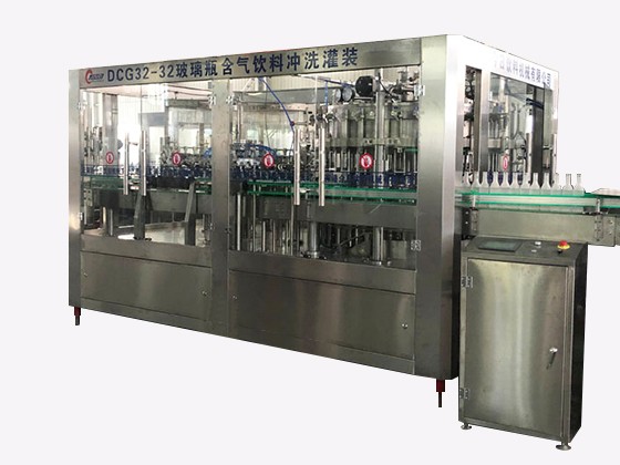 Glass Bottle Carbonated Soda Water Filling Production Line---DCGF32-32-10