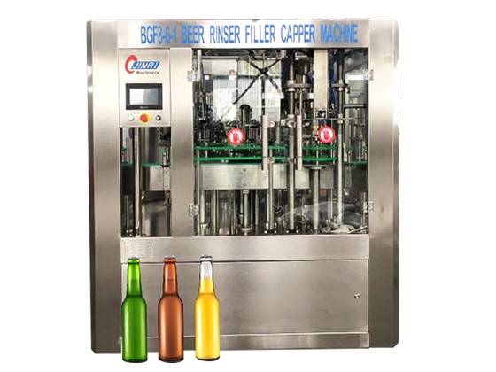 Small Scale bottle Beer Filling Machine---BGF8-6-1