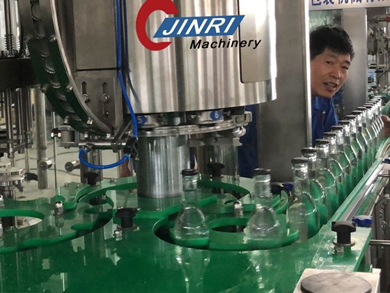 6000-8000BPH Cocktail Drink Glass Bottle Filling Machine---DCGF24-24-8