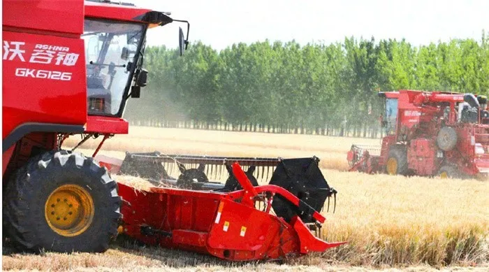 GK6126 Multi-functional integrated Wheat harvester 4YL-6K3