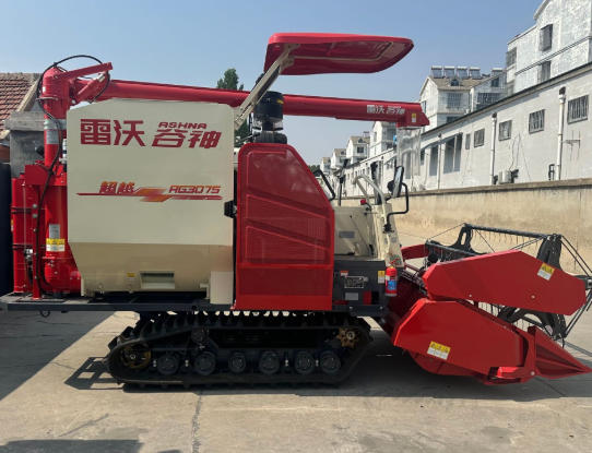 Tracked grain combine harvester rice harvester RG3075 4LZ-7G4A