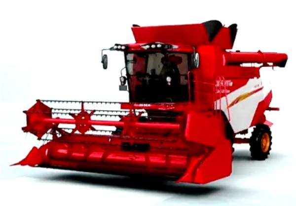 GK6126 Multi-functional integrated Wheat harvester 4YL-6K3