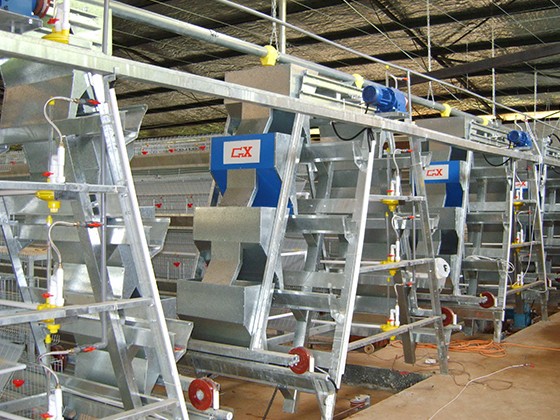 Ladder series feeding equipment