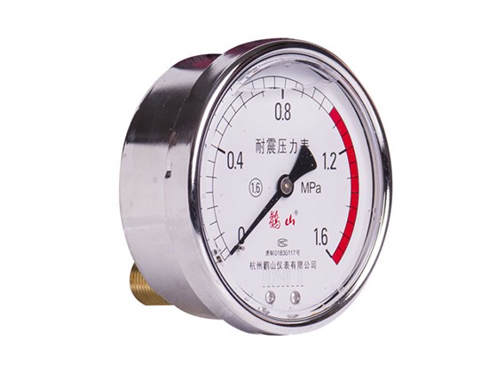 YN63ZT(0-1.0)---YN100Z Vibration-Resistant Pressure Gauge
