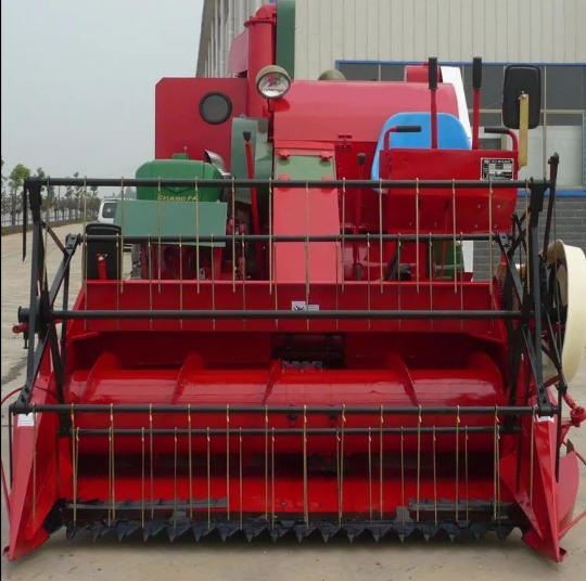 4LZ-1.6T Automated Grain Unloading Small Field Combine Harvester
