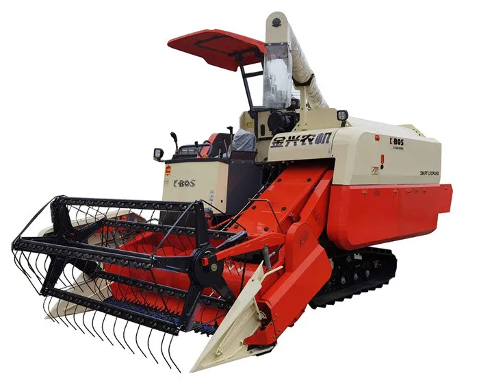 4LZ-5.0S High Performance Full-feed tracked self-propelled combine harvester