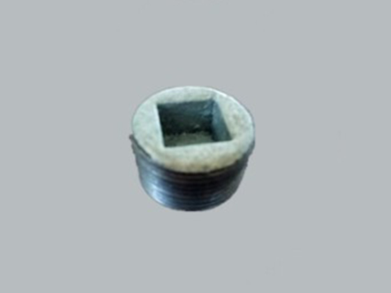Inner square pipe plug
