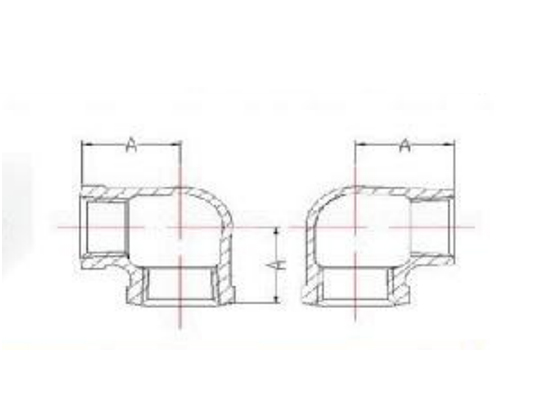 Side hole elbow---JZ122115