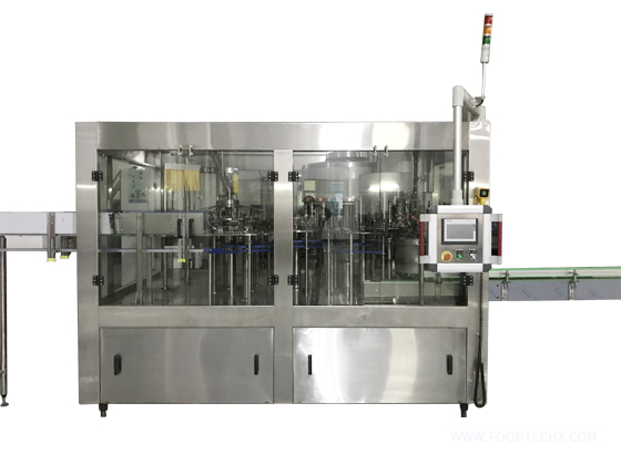 BY-XGF-14-12-5 4000BPH Mineral Water PET Bottle 3-in-1 Machine
