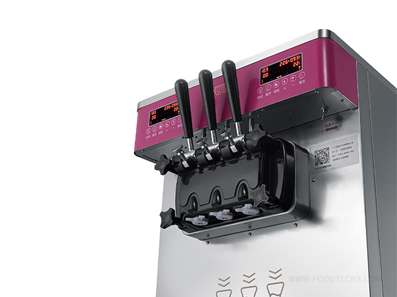 Vertical Double-Cylinder Ice Cream Maker C1208D-H