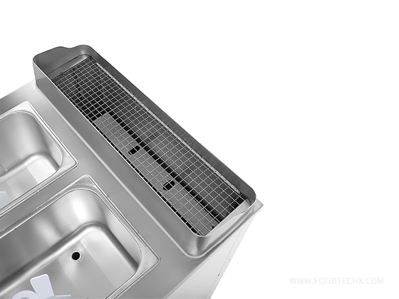 Vertical Double-Cylinder Ice Cream Maker C1208D-H