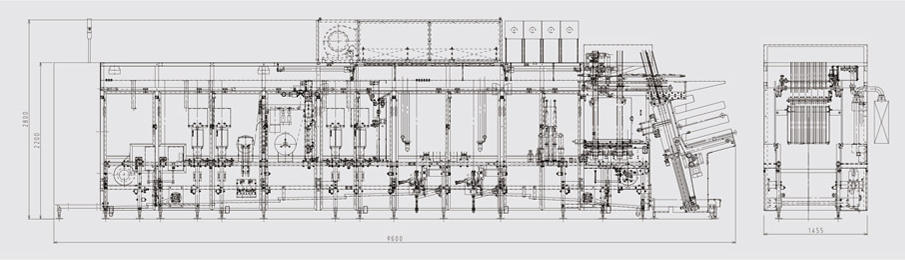 TLF-10 High speed In-line paper cup filling machine